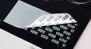 ETIQUETAS LACRE DE SEGURANÇA EM VOID